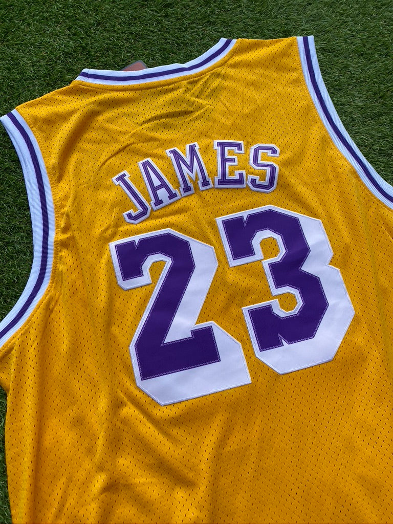 Homage LeBron James Los Angeles Lakers Gold 23 Jerseys 3X