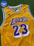 Lebron James Lakers Gold Jersey