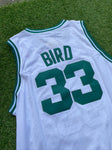 Larry Bird Celtics White Jersey