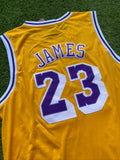 Lebron James Lakers Gold Jersey